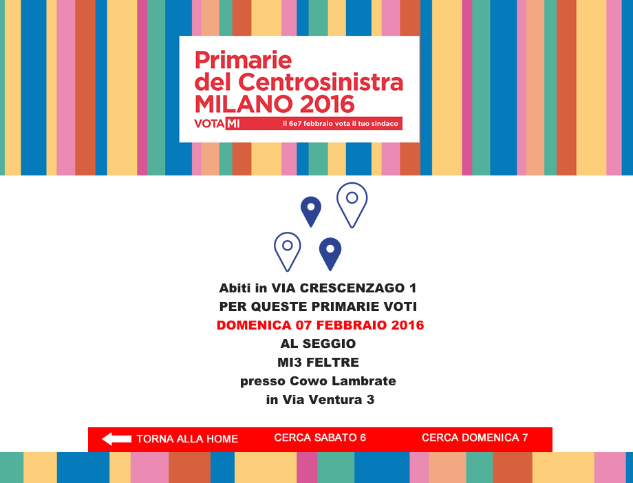 Primarie Milano: il seggio al Coworking Cowo Lambrate