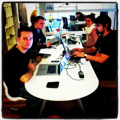 The team of web designers from Poland @ Coworking Cowo Milano Lambrate